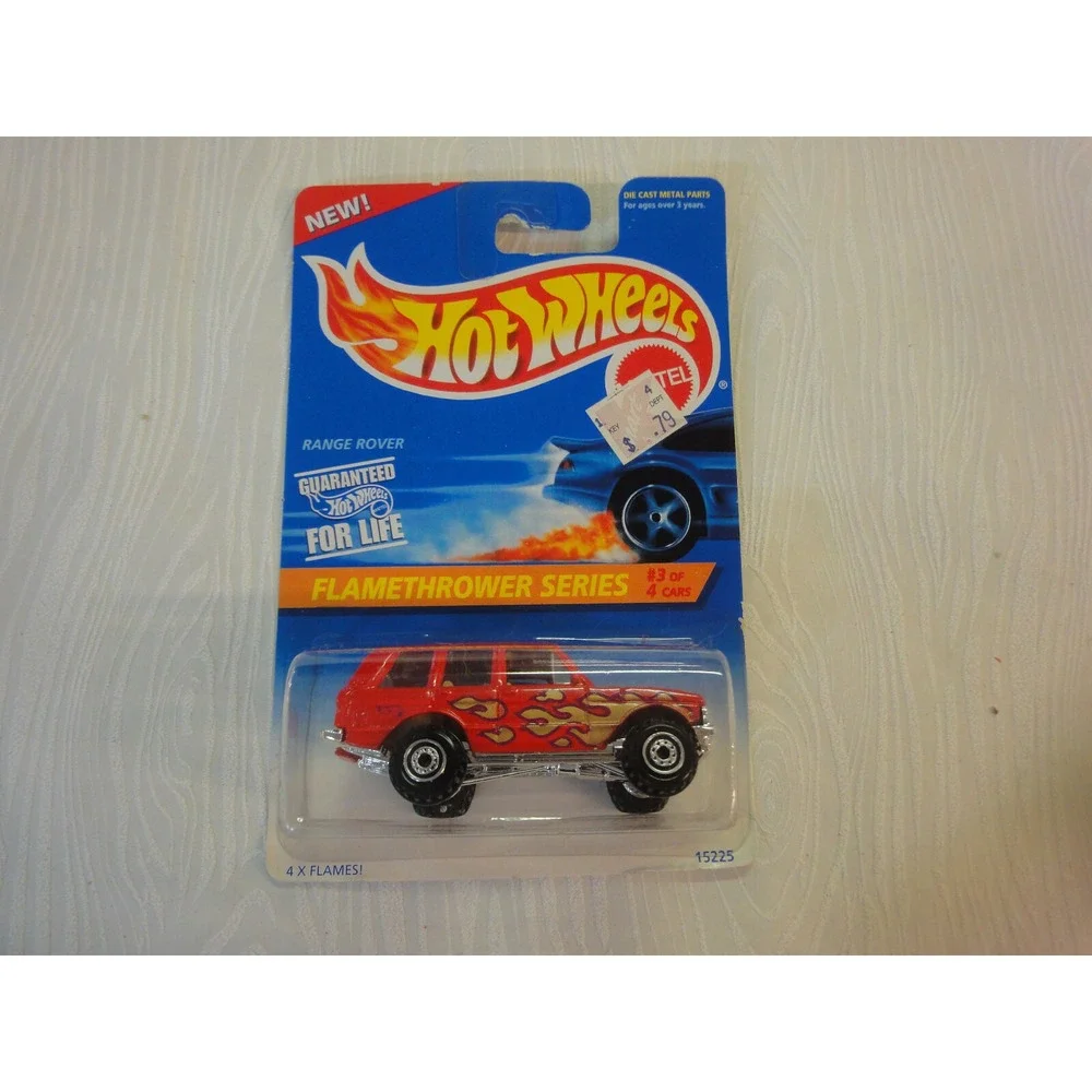 mattel HOT WHEELS Die cast 15225‎ Flamethrower series  Range Rover #386 1995